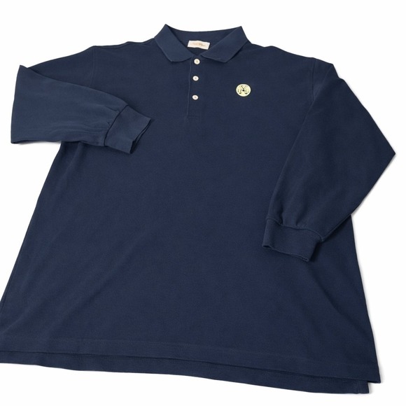 Peter Millar Other - VTG Yeamans Hall Club Peter Millar Golf XL Polo Thick Double Mercerized Y2K